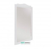 Дзеркало настінне в дерев'яній рамі Kerasan Retro 63х116 см білий матовий 731330