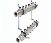 Коллектор для систем отопления Tece TECEflex с запорными вентилями 6 контуров 1