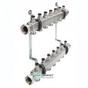 Коллектор для систем отопления Tece TECEflex с запорными вентилями 7 контуров 1