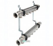 Коллектор для систем отопления Tece TECEflex 5 контуров нержавеющая сталь 712554