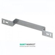 Монтажная пластина для двух настенных уголков Tece TECEflex 390 мм оцинкованная сталь 720528