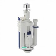 Механізм подвійного зливу для бачка Kerasan Retro хром 750990