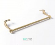 Полотенцедержатель боковой для раковины Kerasan Waldorf 40см бронза 740893