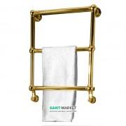 Електричний полотенцесушитель Kerasan Retro 520х700х130 золото 740191