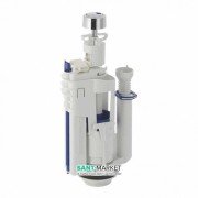 Механизм двойного слива для бачка Kerasan Retro хром 750990