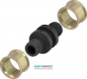 Комплект соединения труба-труба с пресс-втулками TECE TECEflex для труб SLQ 771516xx 16-16 мм 77220015