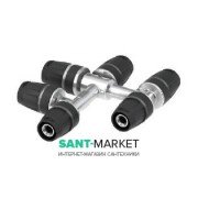 Трійник подвійний Tece TECElogo одноплощинної 20x16x20 мм 8740103