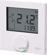 Беспроводной комнатный термостат с LCD дисплеем Tece TECEfloor RTF-D аналоговый 77420032