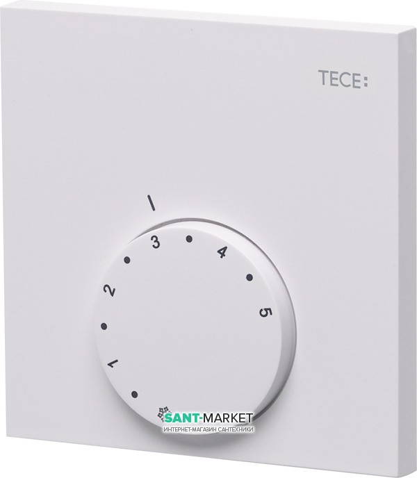 Комнатный термостат Tece TECEfloor RT-A 230-НК аналоговый обогрев/охлаждение 77410031