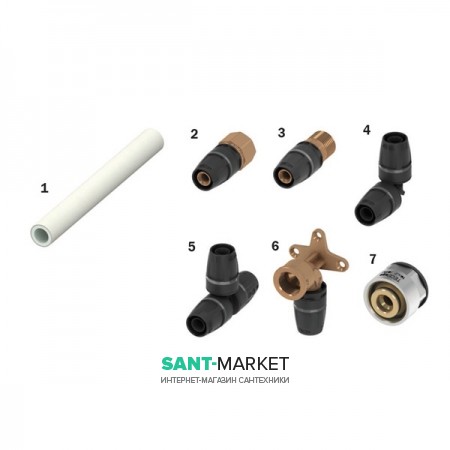 Стартовый монтажный набор TECE TECElogo 16 мм 8790001