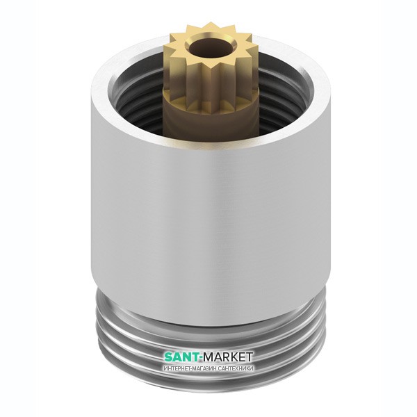 Удлинитель для шаровых кранов 1/2 Tece TeceLogo латунь хром 8780200