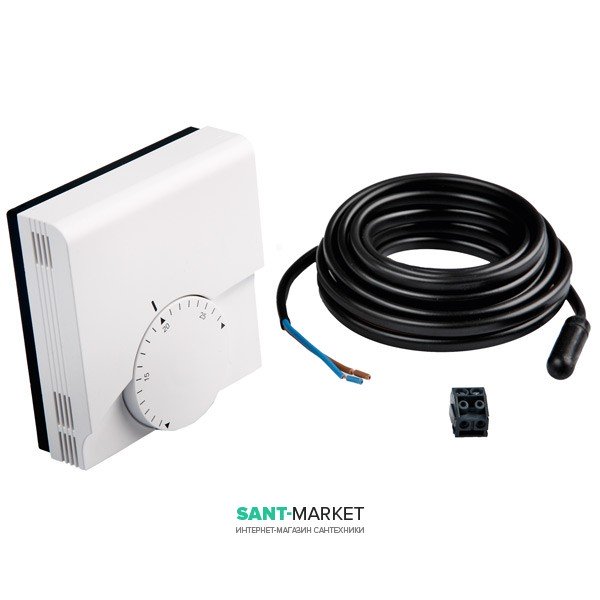 Комнатный термостат Tece TECEfloor RT 230В с датчиком температуры пола 77410013