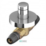 Шаровой кран с декоративным колпачком Tece TECElogo латунь хром 16х16 мм 8780116