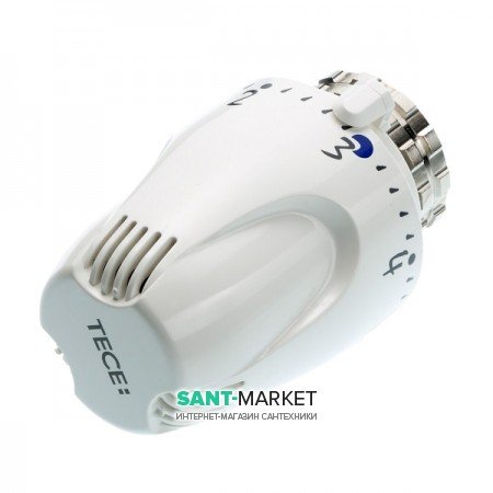 Термостат для вентилів з різьбленням M30 x 1,5 TECE TECEflex латунь пластик сталь 8740430
