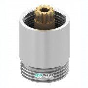 Удлинитель для шаровых кранов 1/2 Tece TeceLogo латунь хром 8780200