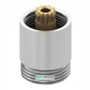 Подовжувач для кульових кранів 1/2 Tece TeceLogo латунь хром 8780200