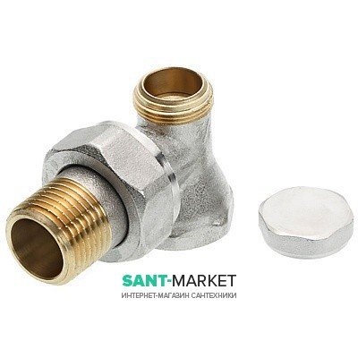 Вентиль на зворотну підводку кутовий 1/2 Tece TECEflex латунь 8740434