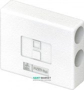 Захисний короб для подвійного трійника 16-20 мм TECE TECElogo пластик білий 8740100