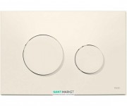 Панель смыва для унитаза TECE TECEloop с двумя клавишами пластиковая пергамон 9240601