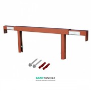 Телескопическое крепление для модуля к стене Tece Teceprofil горизонтальное нержавеющая сталь 9380013