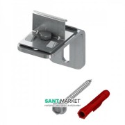 Крепление одинарное Tece Teceprofil нержавеющая сталь 9030002