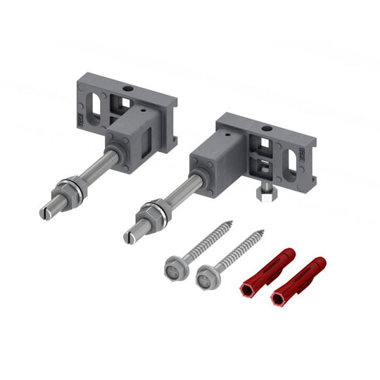 Комплект для крепления модуля к стене Tece Teceprofil нержавеющая сталь 9380000