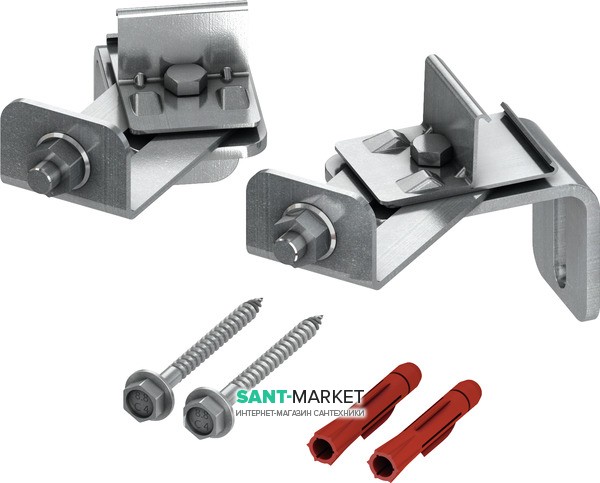 Kомплект для кріплення модуля в кутку Tece Teceprofil нержавіюча сталь 9380003