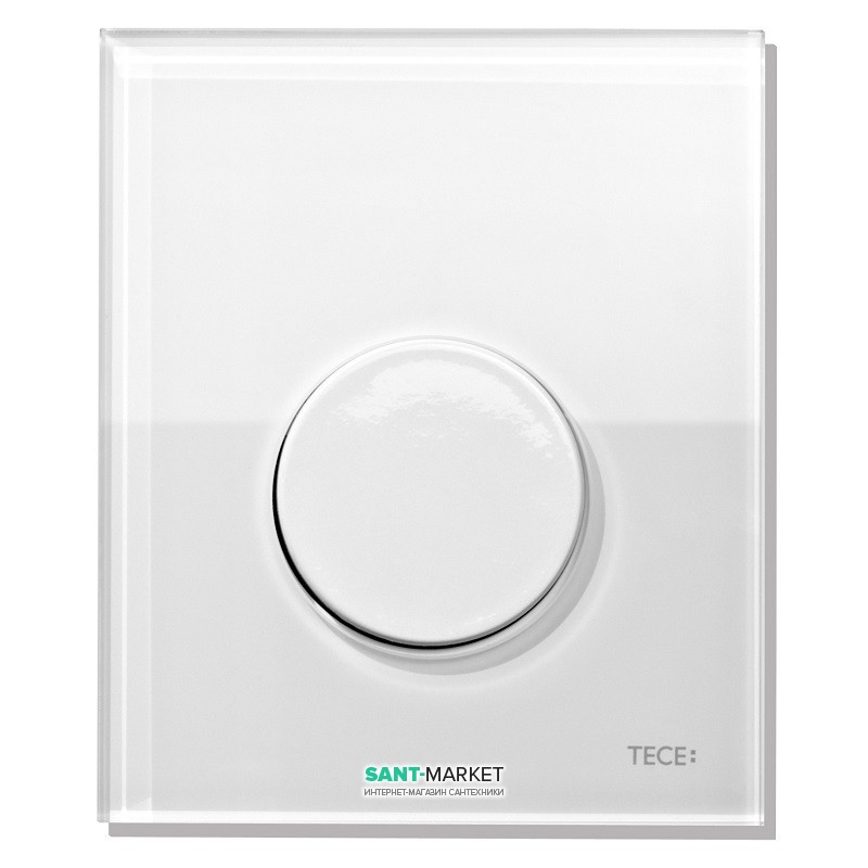 Панель змиву для пісуара TECE TECEloop Urinal скляна біла колір клавіші білий 9242650