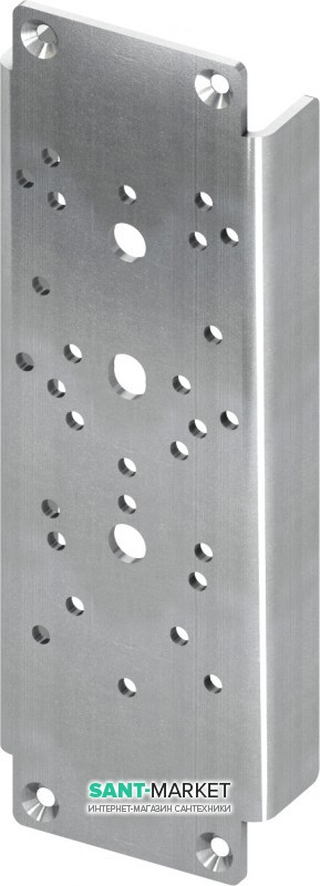 Панелі для установки підтримують поручнів з застенного модулем Tece Teceprofil на модуль 9300009 нержавіюча сталь 9042016