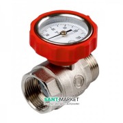 Шаровой кран с термометром TECE TECEfloor 1