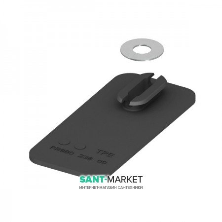 Звукоизоляция для крепежных элементов TECE Teceprofil  пластик черный 9021019