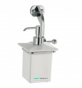 Дозатор для жидкого мыла Kerasan Retro белый хром 741290