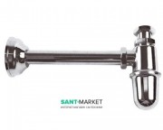 Сифон для раковины Kerasan Retro Classic хром 756790