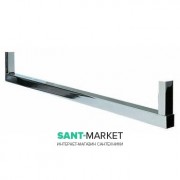 Держатель для полотенец фронтальный Kerasan Cento 640 мм хром 911901