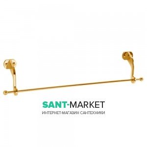 Держатель полотенца Kerasan Waldorf 60см золото 741391