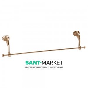 Тримач рушника Kerasan Waldorf 60см бронза +741393