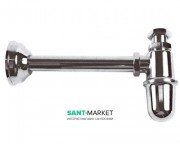 Сифон для раковины Kerasan Retro Classic хром 756790