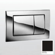 Панель смыва для унитаза Kerasan двойной смыв чёрный матовый 752704