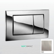 Панель смыва для унитаза Kerasan двойной смыв никель 752705