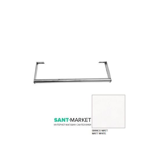 Тримач для рушників Kerasan Nolita для раковини полки і біде білий матовий 922030