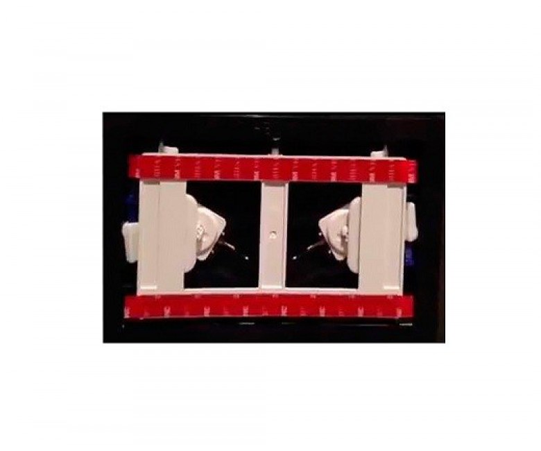 Панель смыва для унитаза Geberit Sigma70 двойной смыв для индивидуальной вставки 115.625.00.1