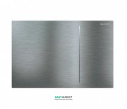 Панель змиву для унітазу Geberit Sigma70 подвійний змив нержавіюча сталь 115.625.FW.1