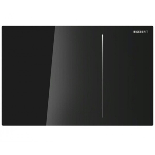 Панель смыва для унитаза Geberit Sigma70 двойной смыв стекло чёрное 115.625.SJ.1