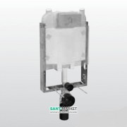 Сливной бачок скрытого монтажа Kerasan с системой двойного слива 752301