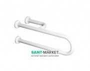 Опорний поручень реверсивний Kerasan Comunita DX і SX 80 см білий 902801