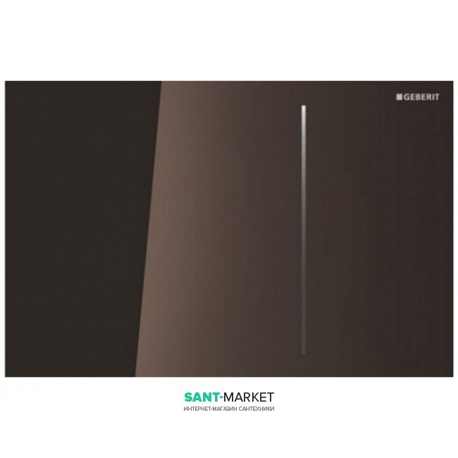 Панель змиву для унітазу Geberit Sigma70 подвійний змив скло каштанове 115.620.SQ.1