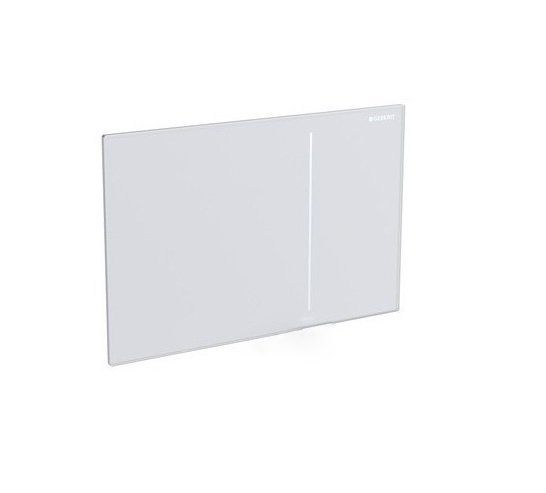 Панель смыва для унитаза Geberit Sigma70 двойной смыв стекло белое 115.625.SI.1