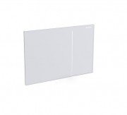 Панель змиву для унітазу Geberit Sigma70 подвійний змив скло біле 115.625.SI.1