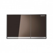 Панель смыва для унитаза Geberit Sigma 60 двойной смыв стекло каштановое 115.640.SQ.1
