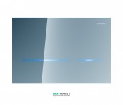 Панель смыва для унитаза Geberit Sigma80 двойной смыв бесконтактная зеркальное стекло 116.092.SM.1